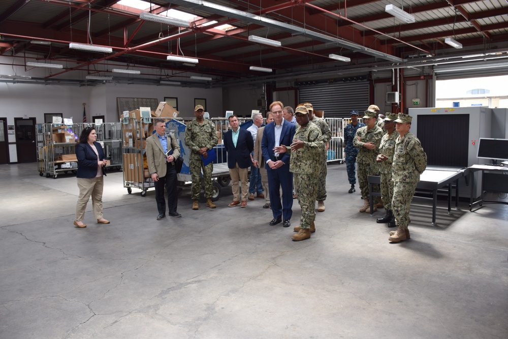 NAVSUP FLC Sigonella Hosts Under Secretary of the Navy