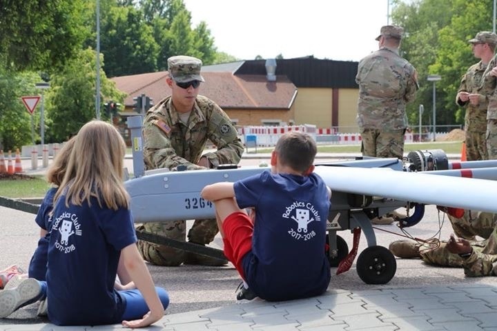 Soldiers take pride in showcasing their tools to the community