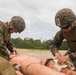 Sailors simulate casualty evacuation in demanding environments