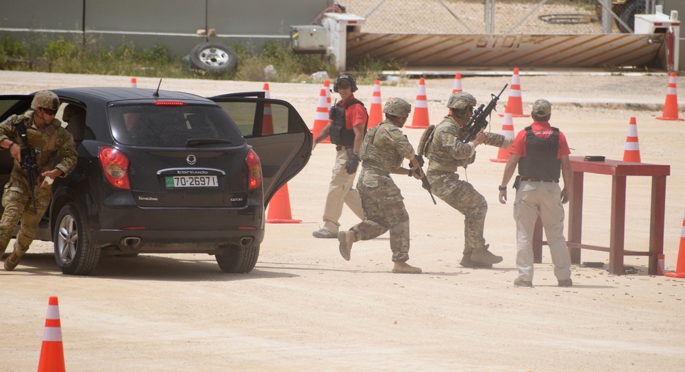 Task Force Spartan Soldiers compete in 10th Annual Warrior Competition