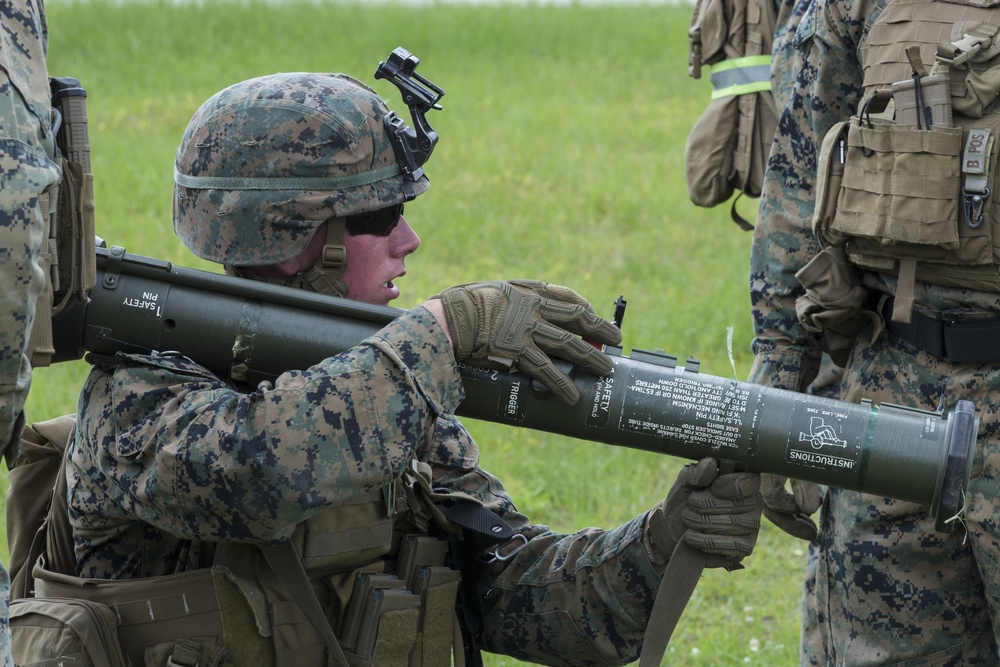 Runnin' n' Gunnin': 1/8 conducts training exercise with LAW and MGL