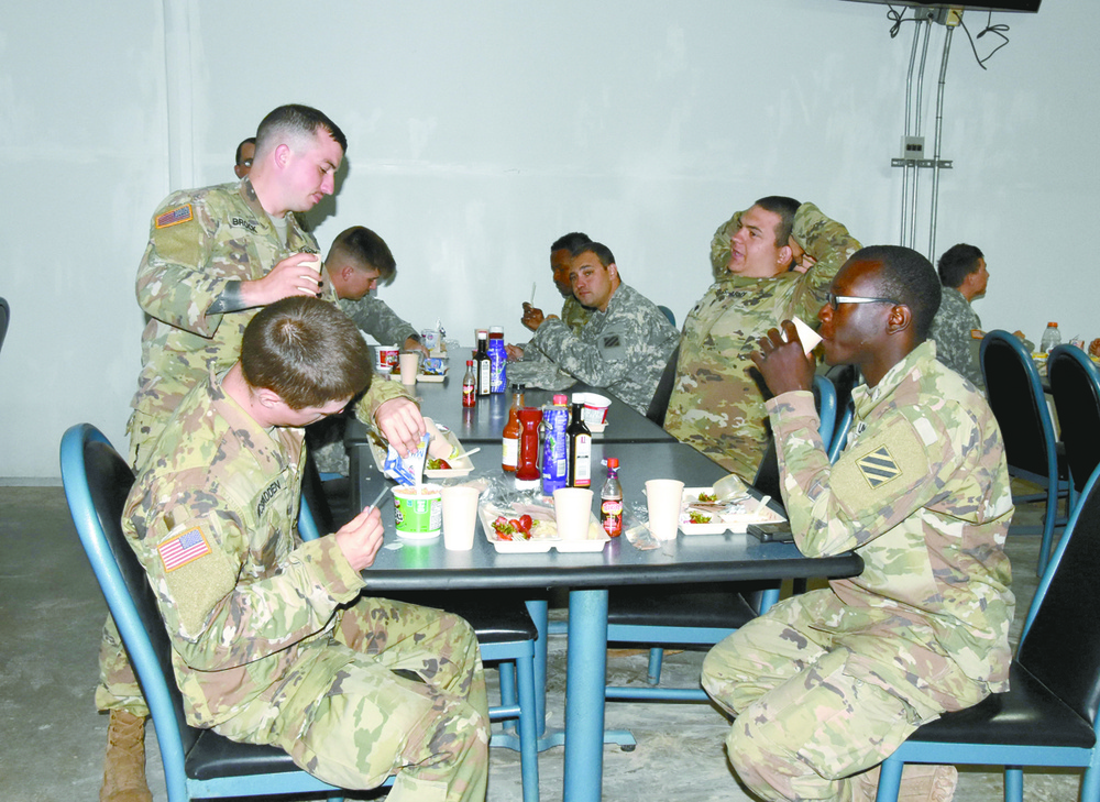 Georgia Guardsmen continue RTU trend of self feeding
