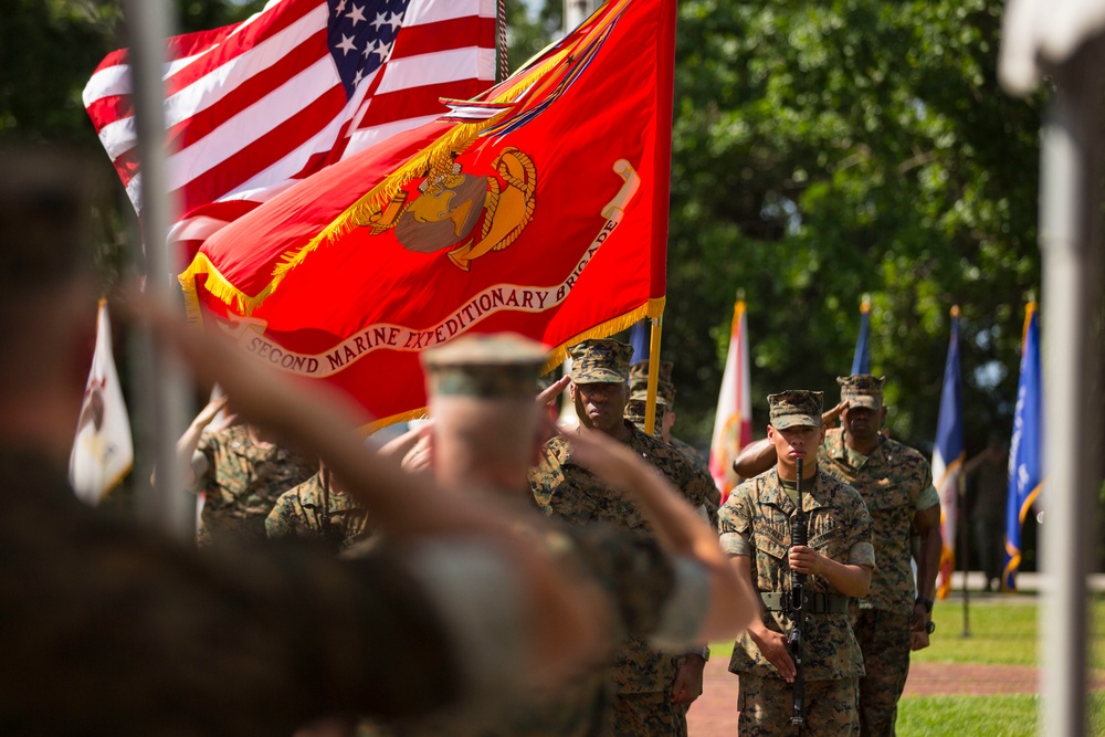 2nd MEB Commanding General Promotion, Relinquishment