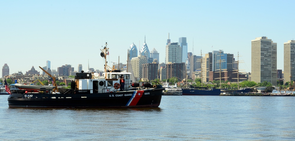 Coast Guard enforces safety zone for Sail Philadelphia
