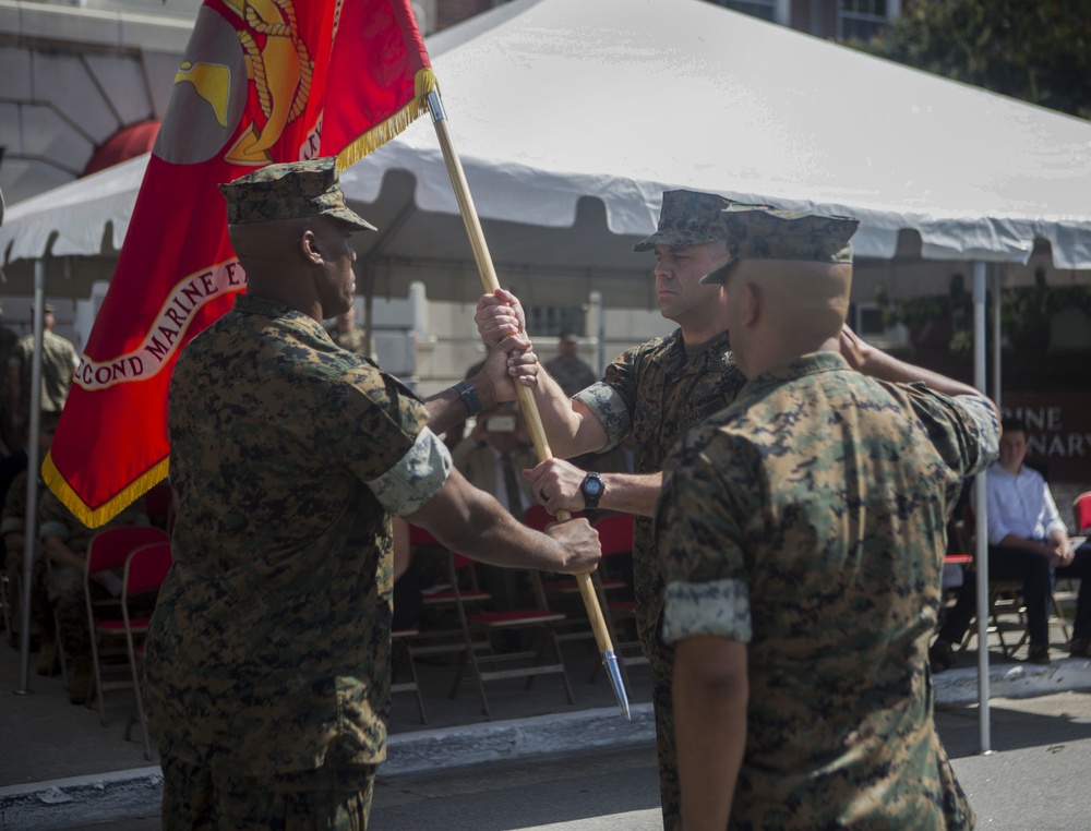 2nd MEB Commanding General Promotion, Relinquishment