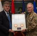 OSS Society presents USSOCOM with replica Congressional Gold Medal