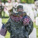 Old Guard Soldiers Participate in Flags In 2018