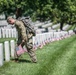 Old Guard Soldiers Participate in Flags In 2018