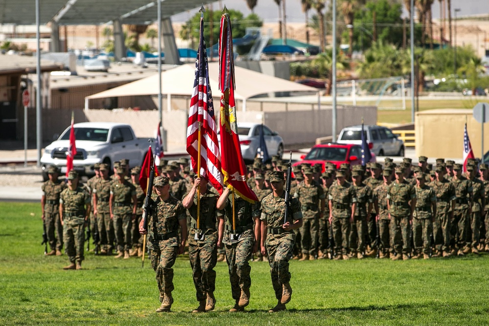 War Dogs welcome new commanding officer