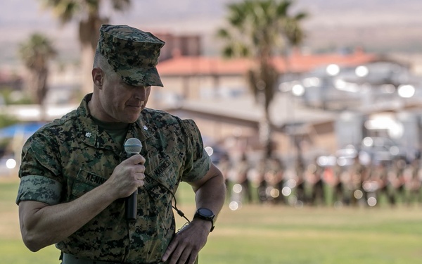 War Dogs welcome new commanding officer