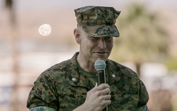 War Dogs welcome new commanding officer
