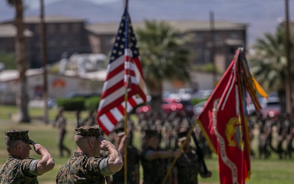 War Dogs welcome new commanding officer