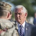 Vice President Mike Pence Visits Section 60 During Flags In at Arlington National Cemetery