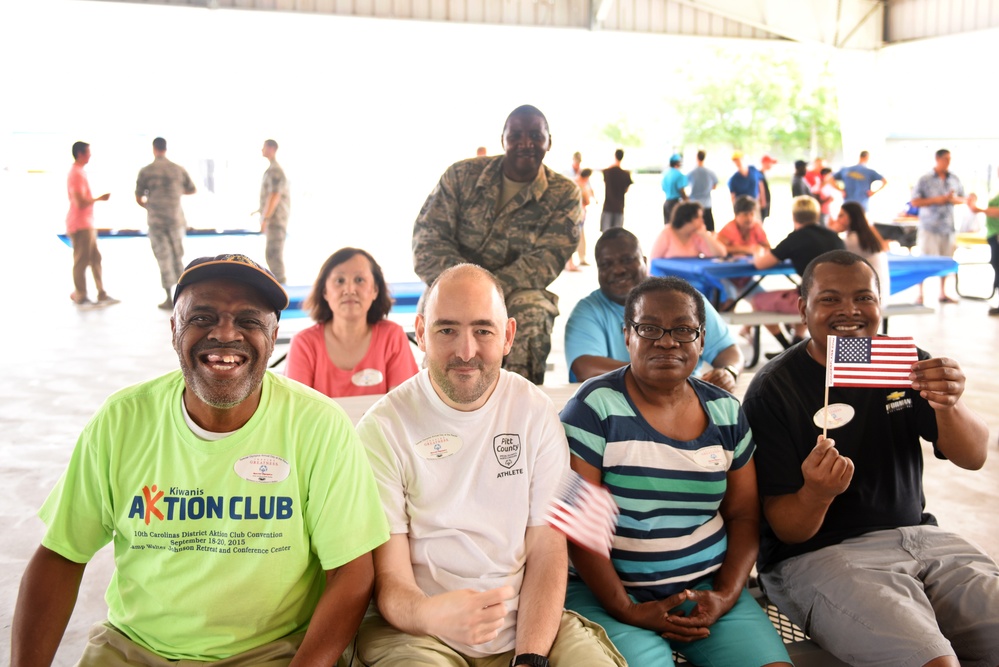 NCANG Supports State Special Olympians with Congratulatory Party