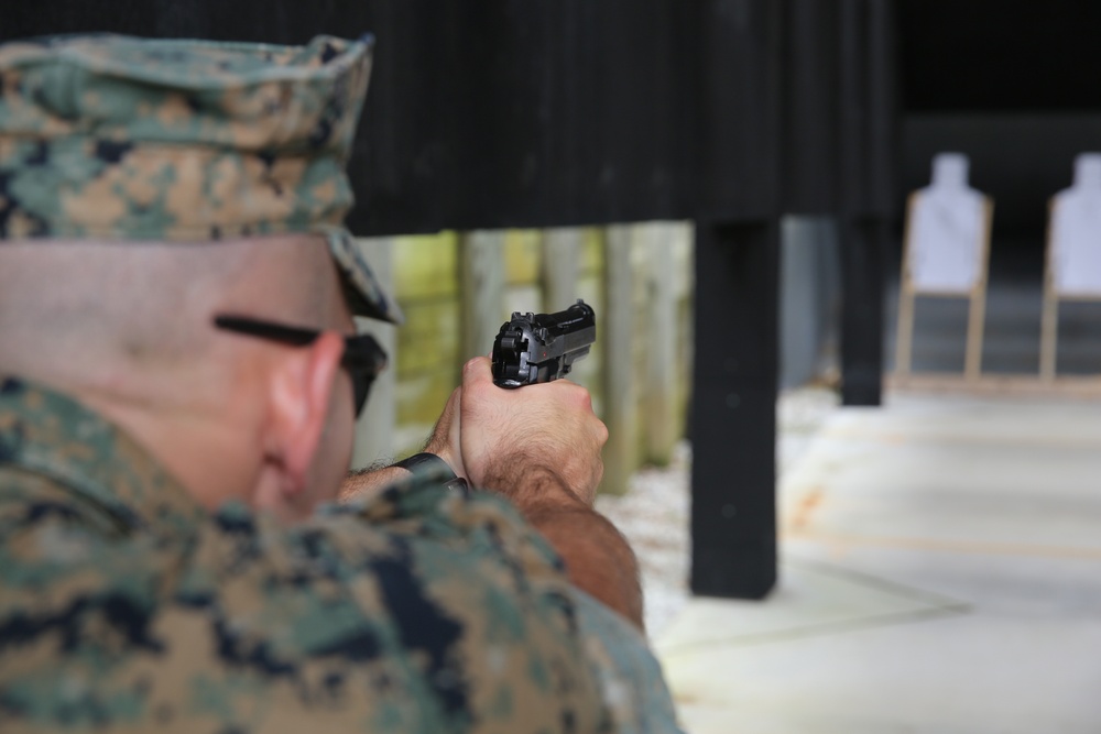 Security company maintains readiness on the range
