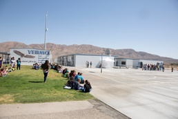 MCLBB Marines lead students in drills