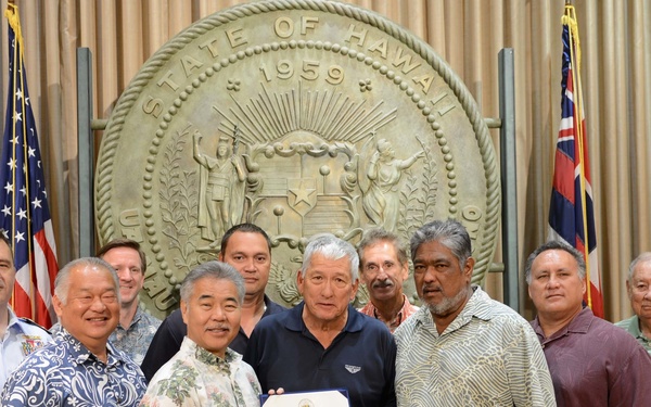 Coast Guard receives proclamation for National Safe Boating Week