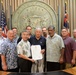 Coast Guard receives proclamation for National Safe Boating Week
