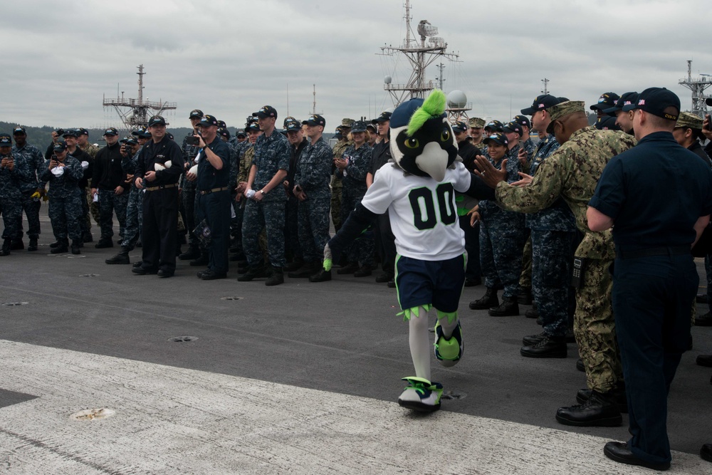 Seahawks Visit Stennis