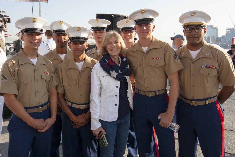 Marines, Sailors, Coast Guardsmen and Soldiers attend a Fox &amp; Friends hosted concert