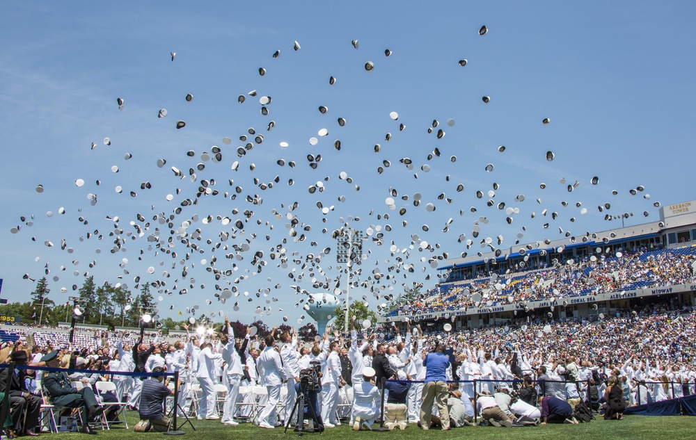 DVIDS Images U.S. Naval Academy Graduation and Commissioning