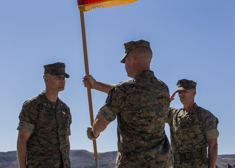 MAG-41 change of command ceremony