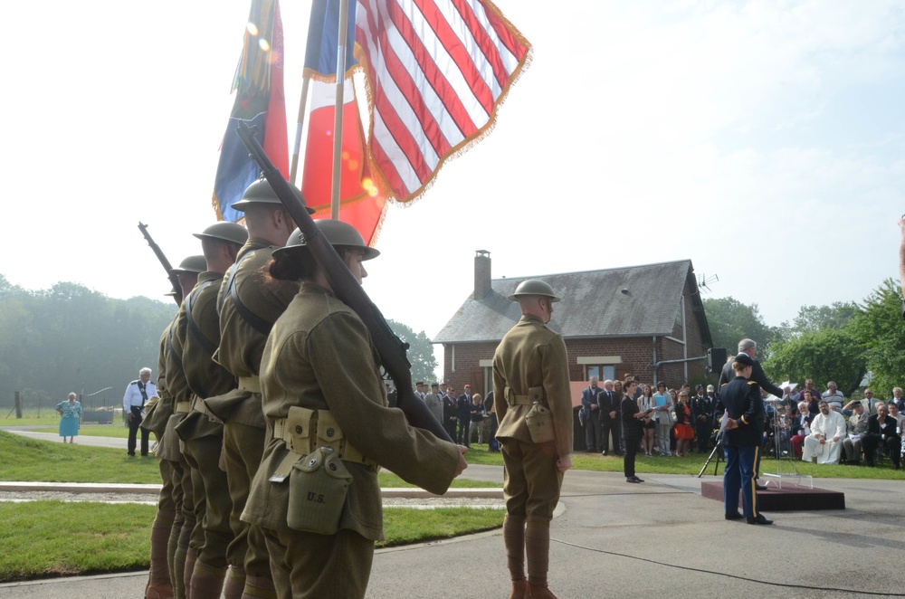 ‘BRO’ Soldiers help celebrate 100th anniversary of Cantigny during ceremony