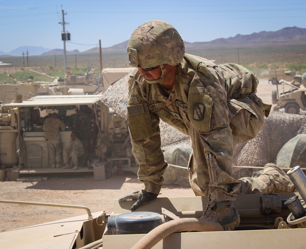 106th Pumps Fuel from Broken Fuel Truck