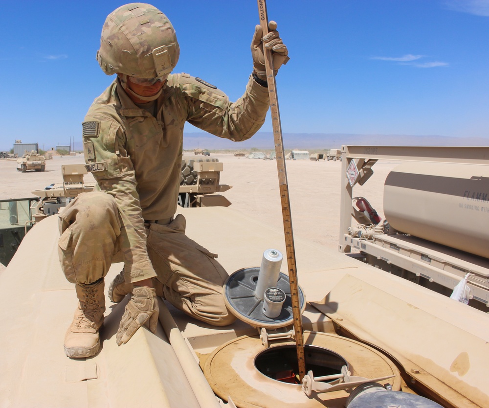 106th Pumps Fuel from Broken Fuel Truck