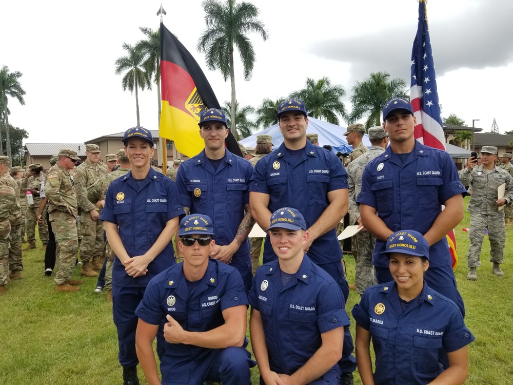 Coast Guar members vie for top German honors in Hawaii