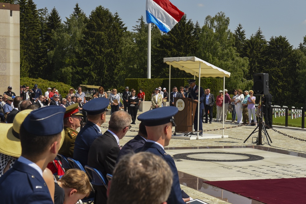 Memorial Day 2018 Ceremony at the Luxembourg American Military Cemetery
