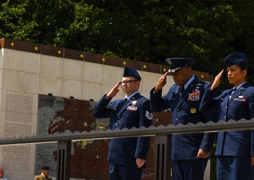 Memorial Day 2018 Ceremony at the Luxembourg American Military Cemetery