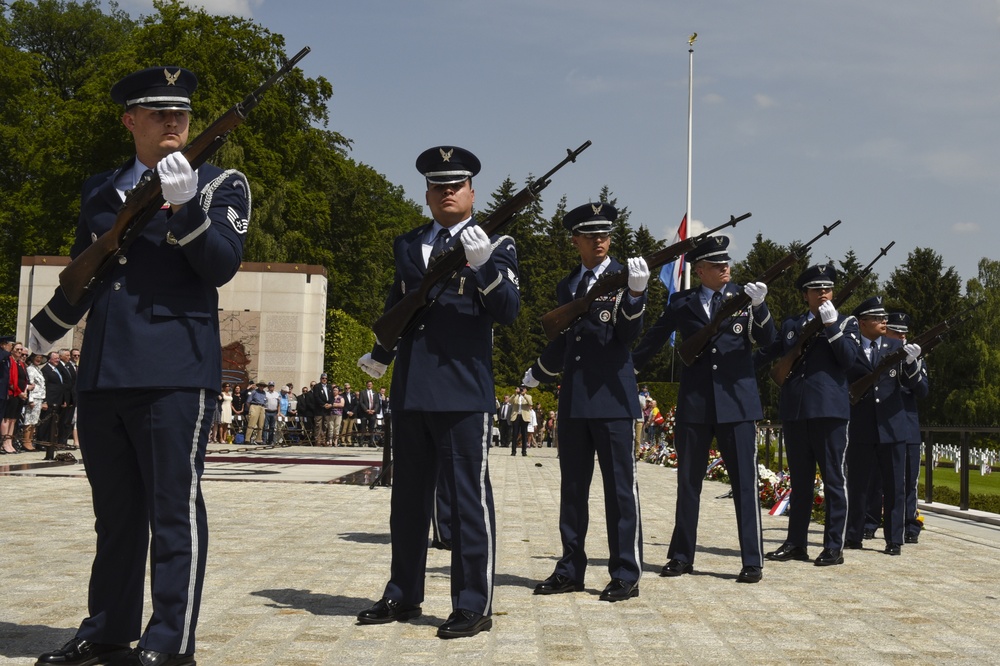 Memorial Day 2018 Ceremony at the Luxembourg American Military Cemetery