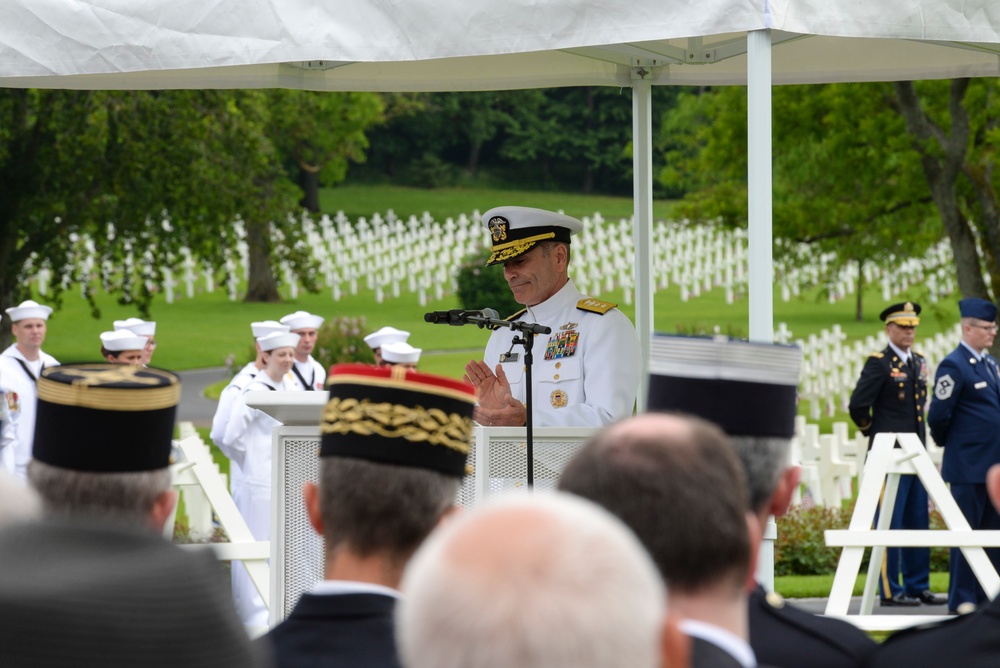 Lorraine American Cemetery Memorial Day ceremony