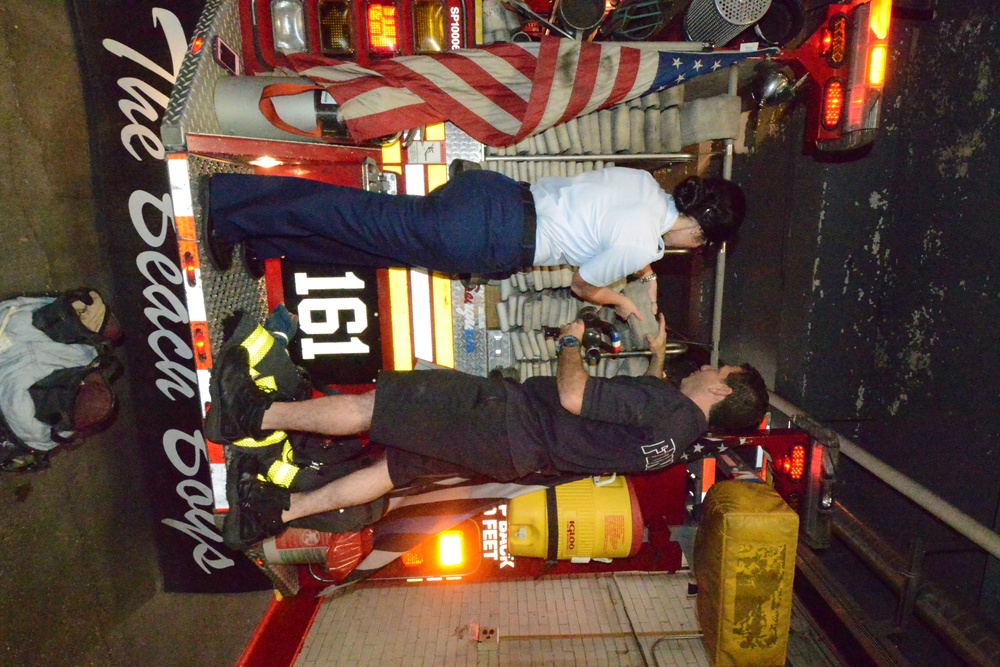 Service members, FDNY celebrate Fleet Week New York 2018