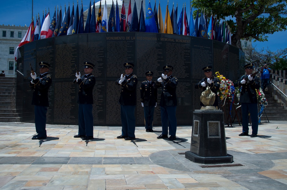 Memorial dedicated for 156th AW Airmen