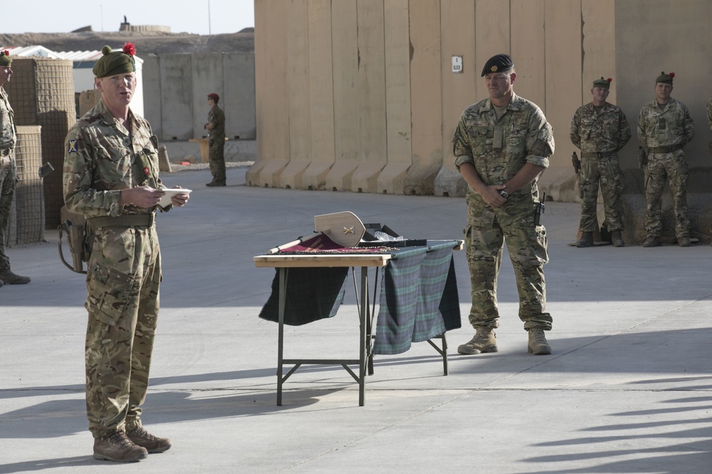 3 Scots Appreciation Ceremony