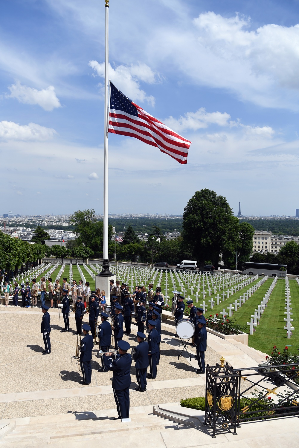 Honoring the fallen at Suresnes American Cemetery and Memorial