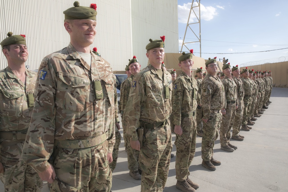 3 Scots Appreciation Ceremony
