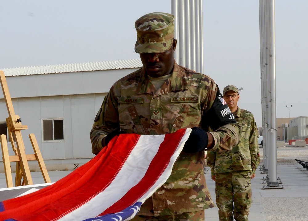 Team Al Udeid holds Memorial Day event