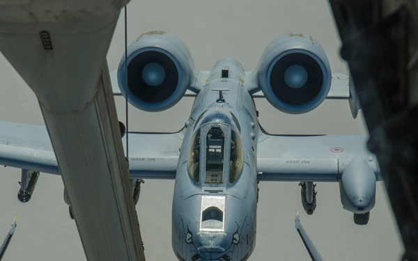 View from the boom pod