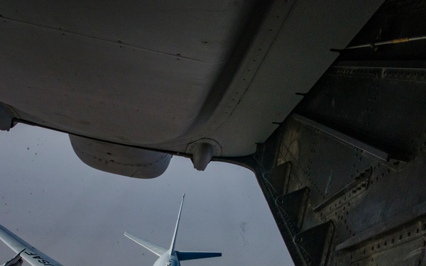 View from the boom pod