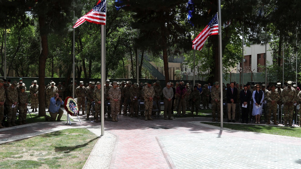 Resolute Support remembers the fallen on Memorial Day in Afghanistan