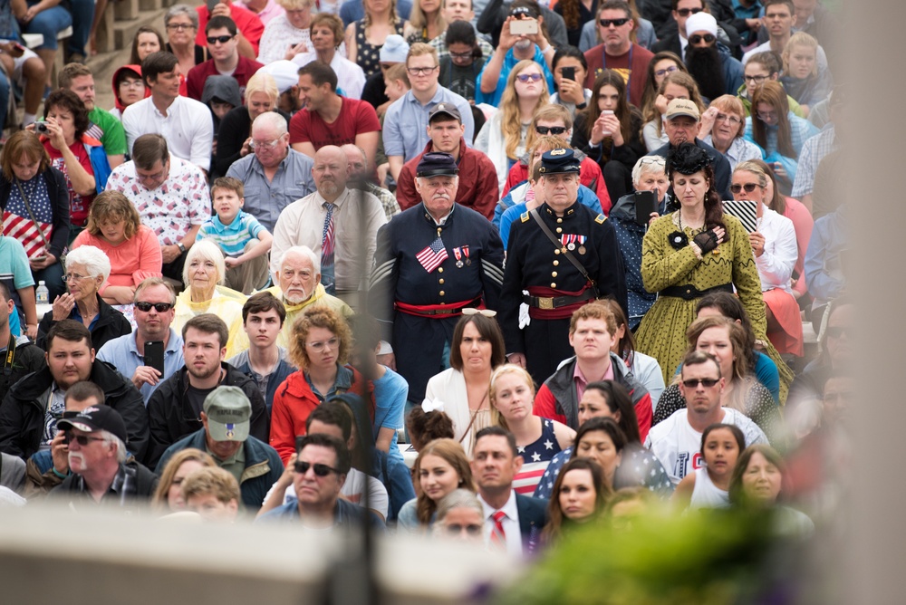 SD hosts POTUS for Memorial Day ceremony at ANC
