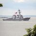 USS Mitscher participates in New York City's Fleet Week 2018 Parade of Ships
