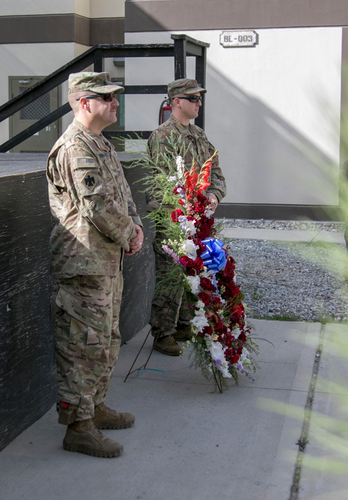 180th Cavalry Regiment holds Memorial Day Ceremony