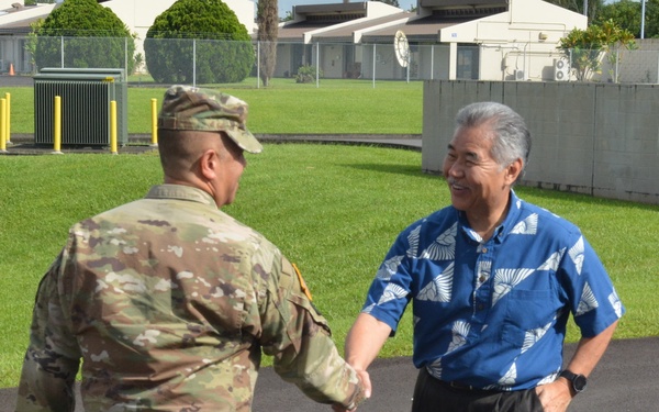 Hawaii Governor visits JTF 5-0