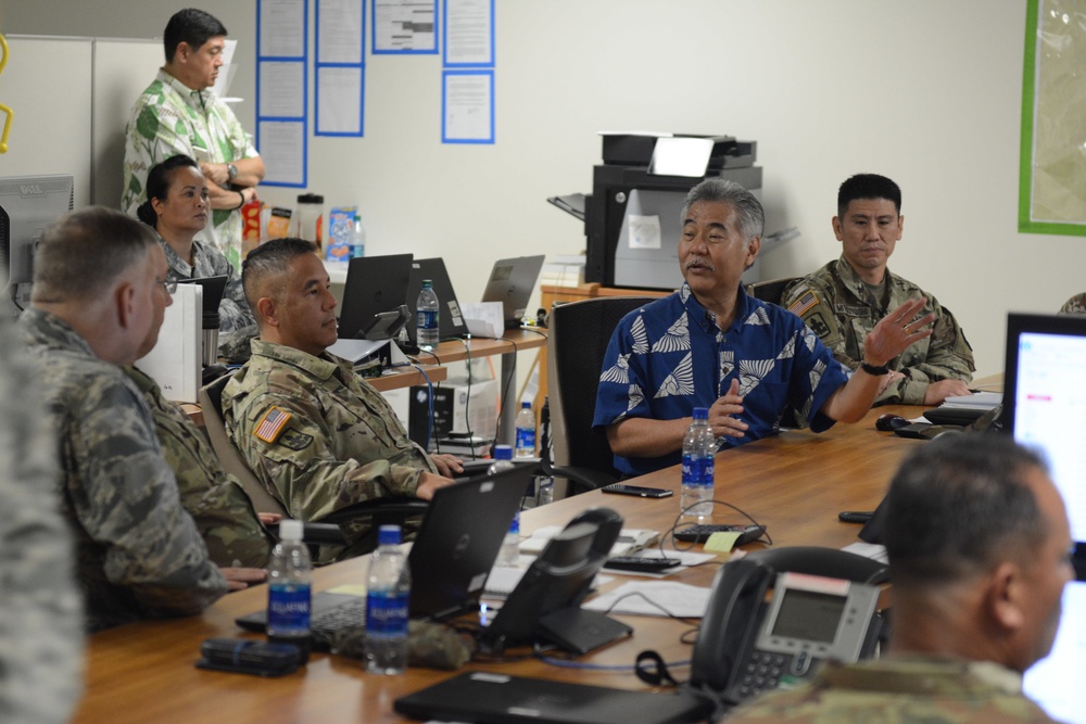 Hawaii Governor visits JTF 5-0