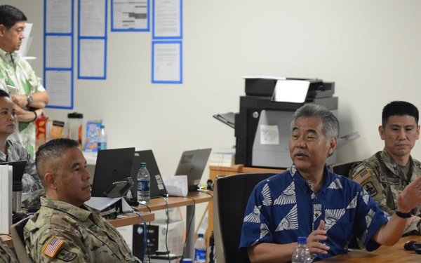 Hawaii Governor visits JTF 5-0