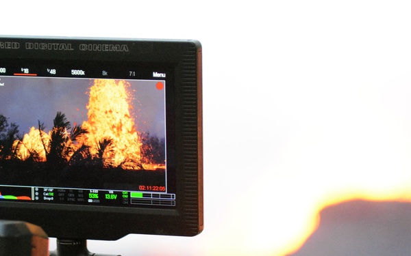 Cameras eye of Puna fissures